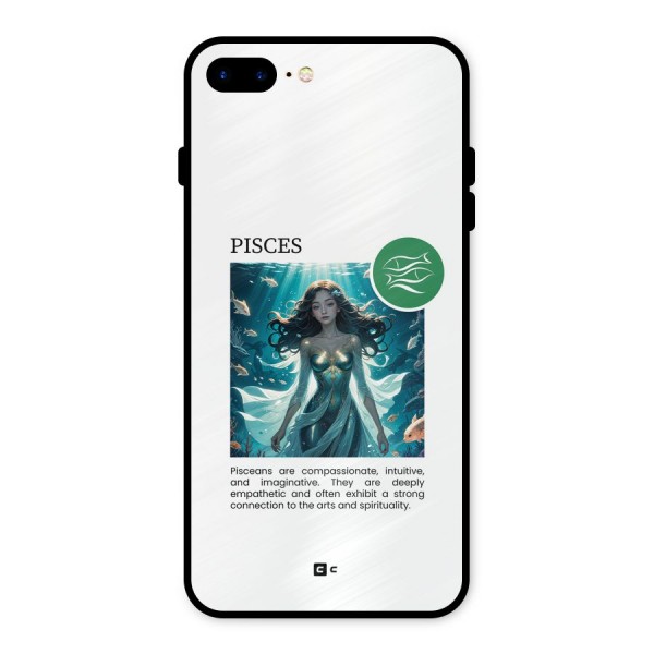 Precious Pisces Metal Back Case for iPhone 8 Plus