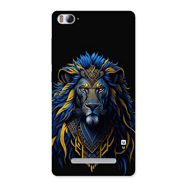 Premium Lion Abstract Portrait Art Back Case for Mi4i