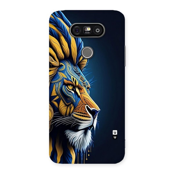 Premium Lion Abstract Side Art Back Case for LG G5