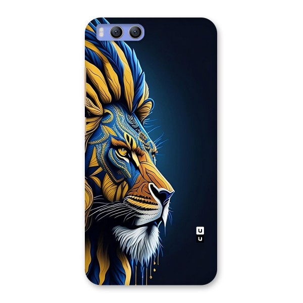 Premium Lion Abstract Side Art Back Case for Xiaomi Mi 6