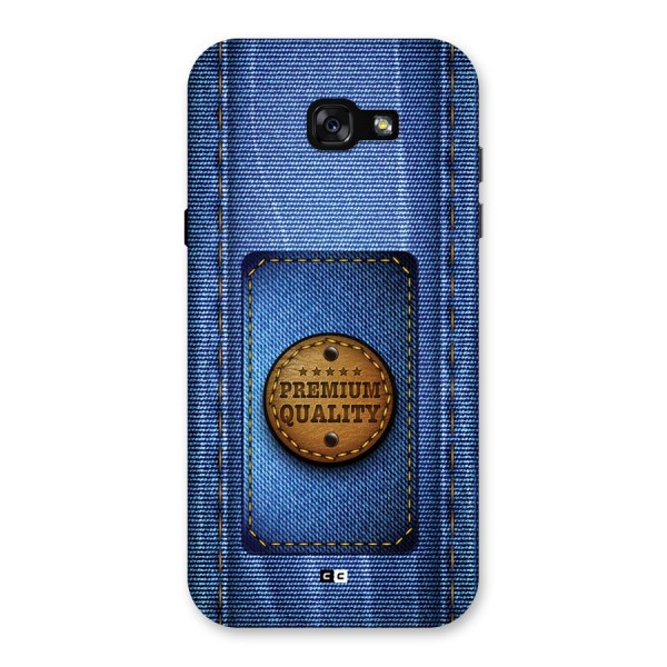 Premium Quality Denim Back Case for Galaxy A7 (2017)