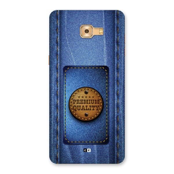 Premium Quality Denim Back Case for Galaxy C9 Pro