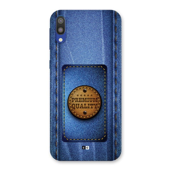 Premium Quality Denim Back Case for Galaxy M10