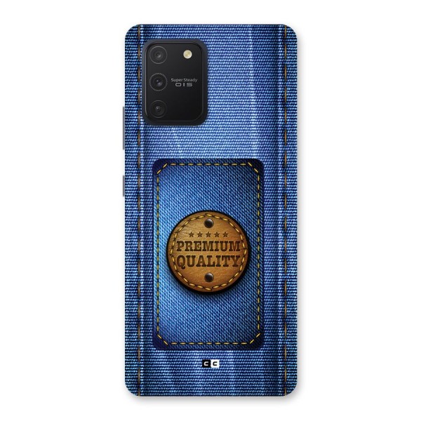 Premium Quality Denim Back Case for Galaxy S10 Lite