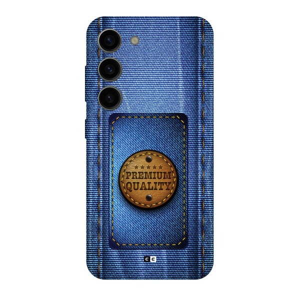 Premium Quality Denim Back Case for Galaxy S23