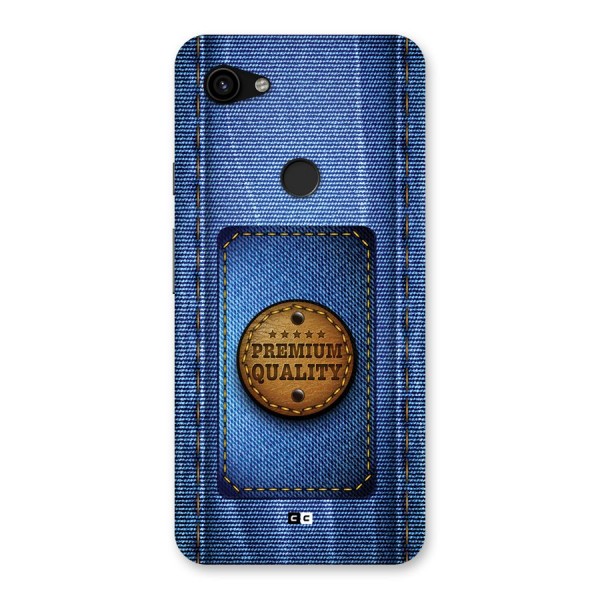 Premium Quality Denim Back Case for Google Pixel 3a XL