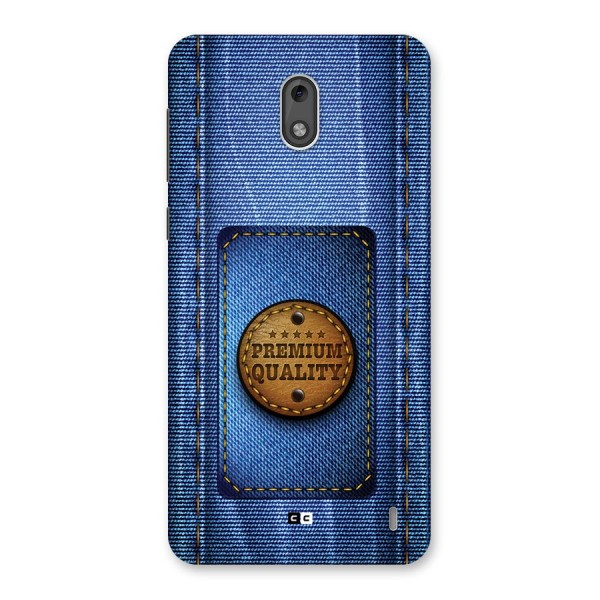 Premium Quality Denim Back Case for Nokia 2