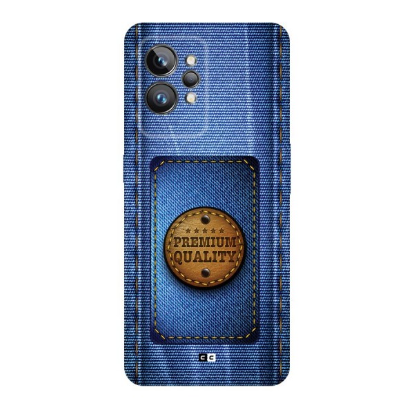 Premium Quality Denim Back Case for Realme GT2 Pro