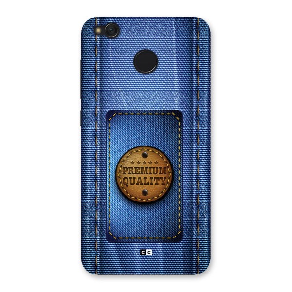 Premium Quality Denim Back Case for Redmi 4