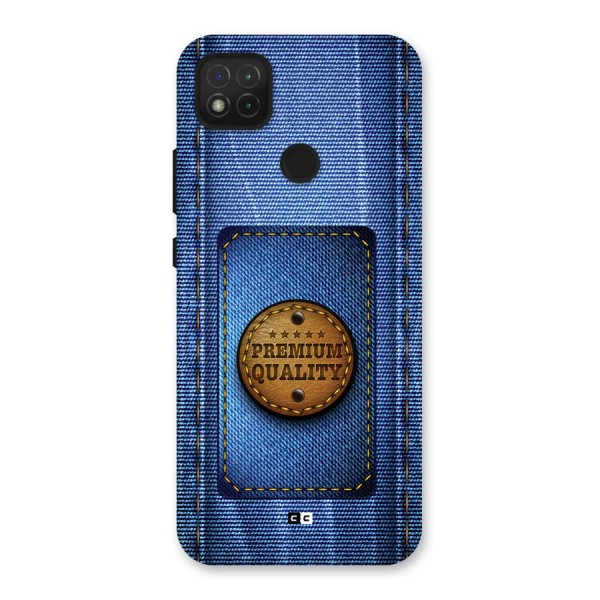 Premium Quality Denim Back Case for Redmi 9C