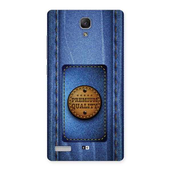 Premium Quality Denim Back Case for Redmi Note