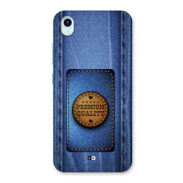 Premium Quality Denim Back Case for Vivo Y1s