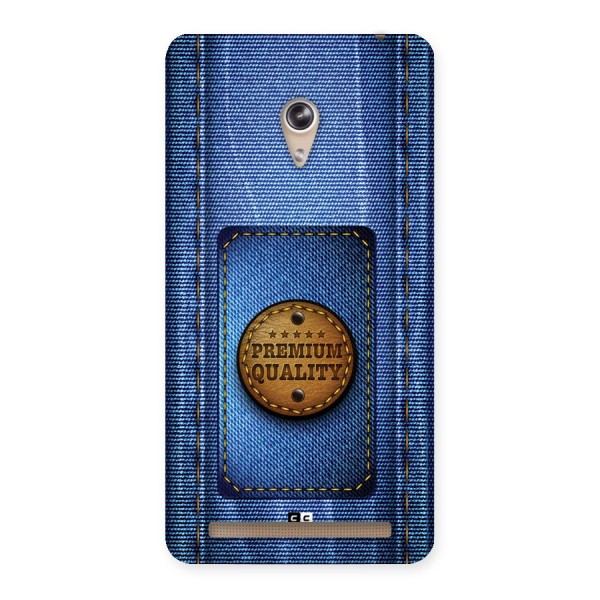 Premium Quality Denim Back Case for Zenfone 6