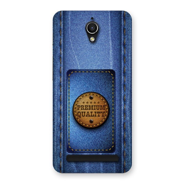 Premium Quality Denim Back Case for Zenfone Go