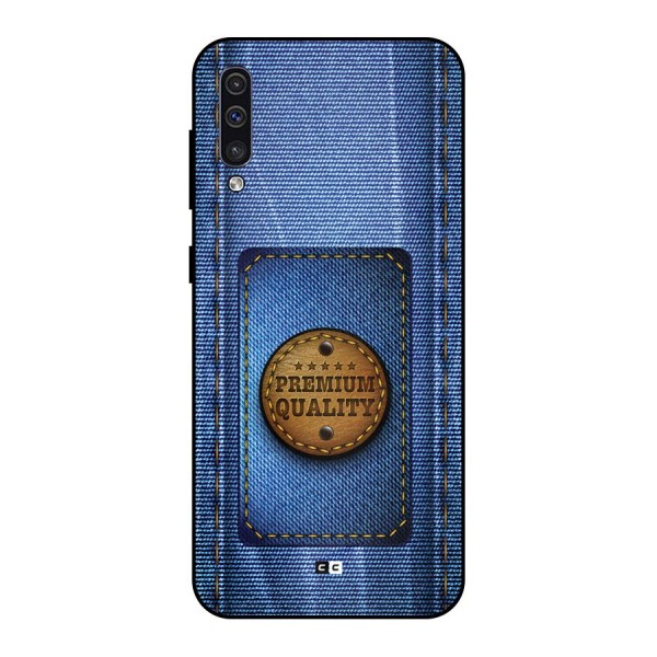 Premium Quality Denim Metal Back Case for Galaxy A50s