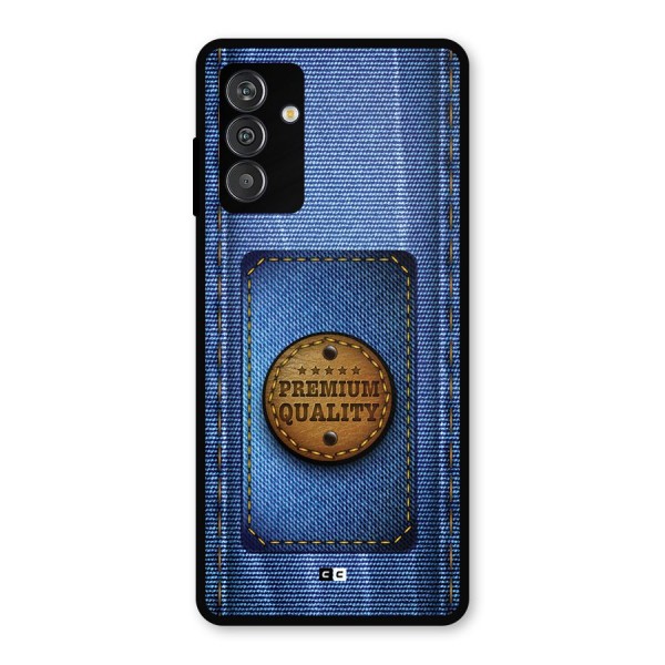 Premium Quality Denim Metal Back Case for Galaxy M13