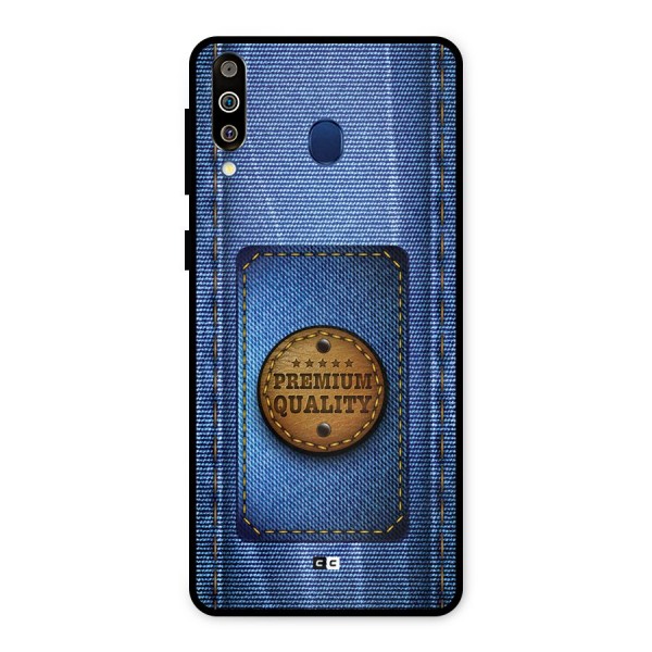 Premium Quality Denim Metal Back Case for Galaxy M30