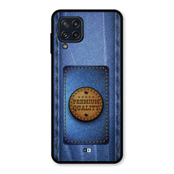 Premium Quality Denim Metal Back Case for Galaxy M32