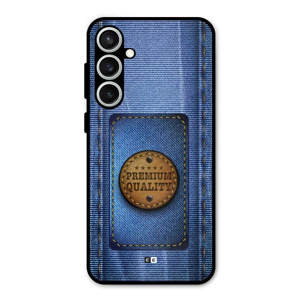 Premium Quality Denim Metal Back Case for Galaxy S23 FE