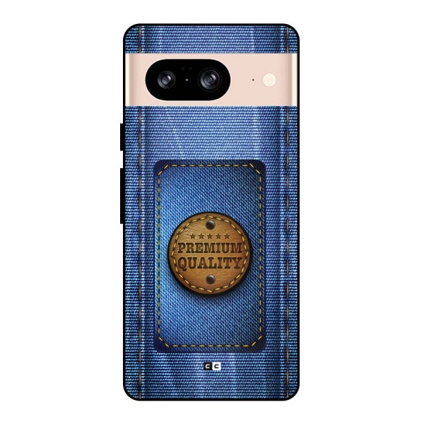 Premium Quality Denim Metal Back Case for Google Pixel 8