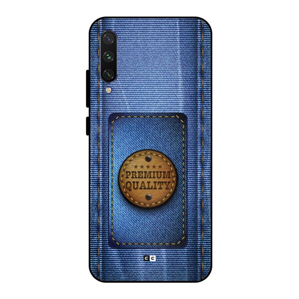 Premium Quality Denim Metal Back Case for Mi A3