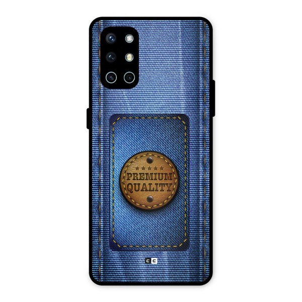 Premium Quality Denim Metal Back Case for OnePlus 9R