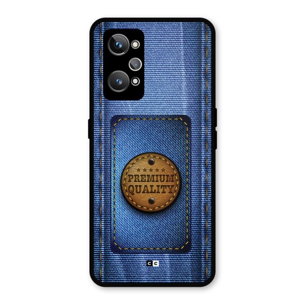 Premium Quality Denim Metal Back Case for Realme GT 2