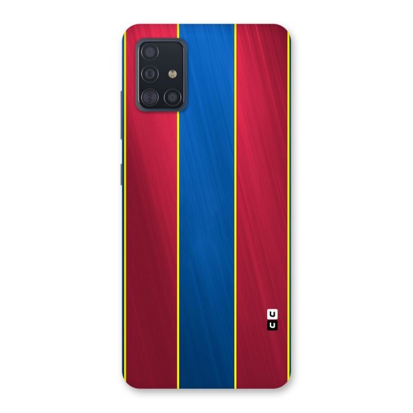 Premium Vertical Stripes Back Case for Galaxy A51