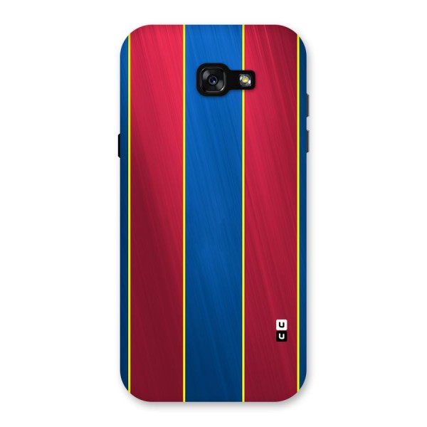 Premium Vertical Stripes Back Case for Galaxy A7 (2017)