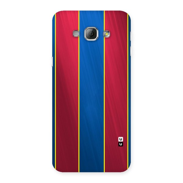 Premium Vertical Stripes Back Case for Galaxy A8