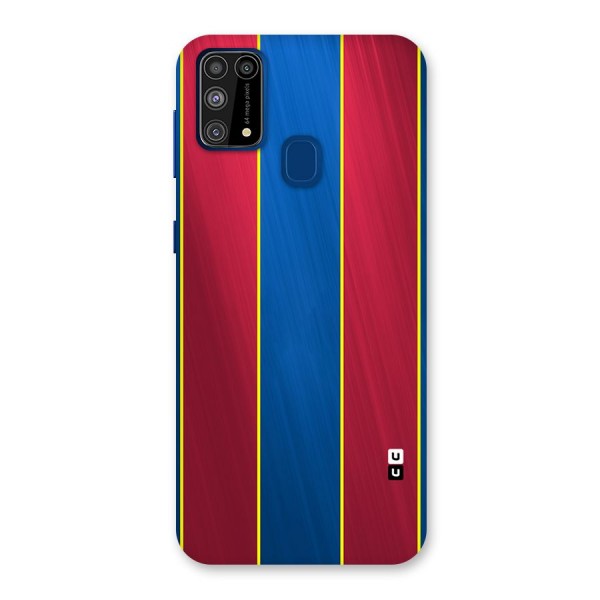 Premium Vertical Stripes Back Case for Galaxy F41