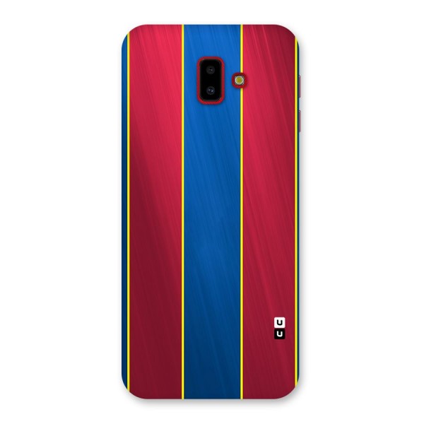 Premium Vertical Stripes Back Case for Galaxy J6 Plus