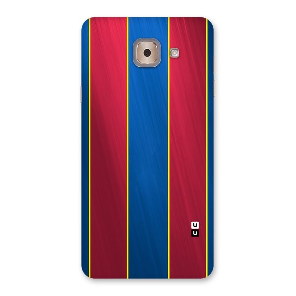 Premium Vertical Stripes Back Case for Galaxy J7 Max