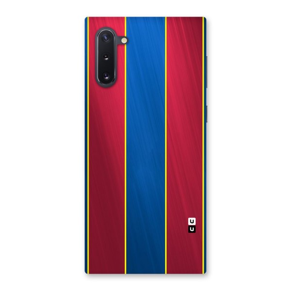 Premium Vertical Stripes Back Case for Galaxy Note 10