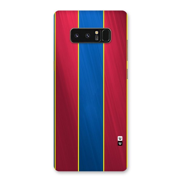 Premium Vertical Stripes Back Case for Galaxy Note 8