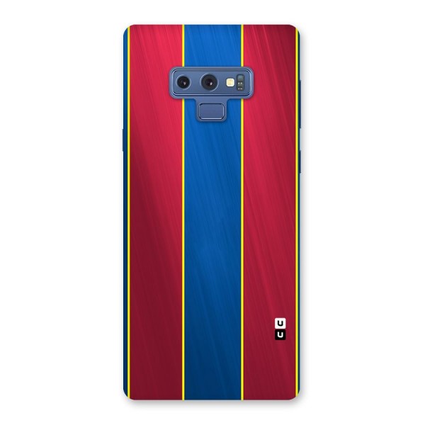 Premium Vertical Stripes Back Case for Galaxy Note 9