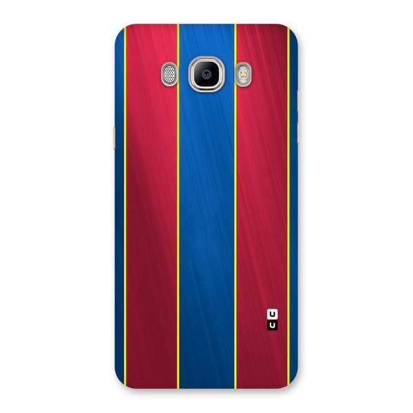 Premium Vertical Stripes Back Case for Galaxy On8