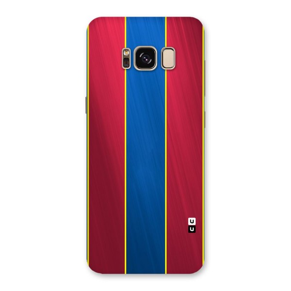 Premium Vertical Stripes Back Case for Galaxy S8