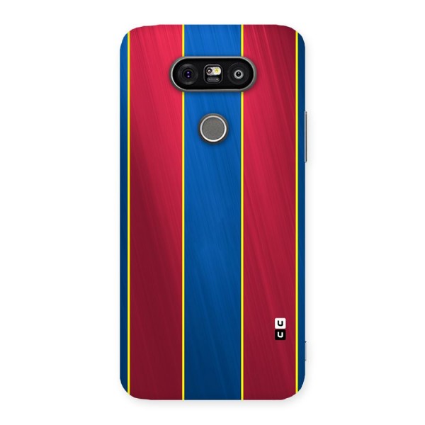 Premium Vertical Stripes Back Case for LG G5