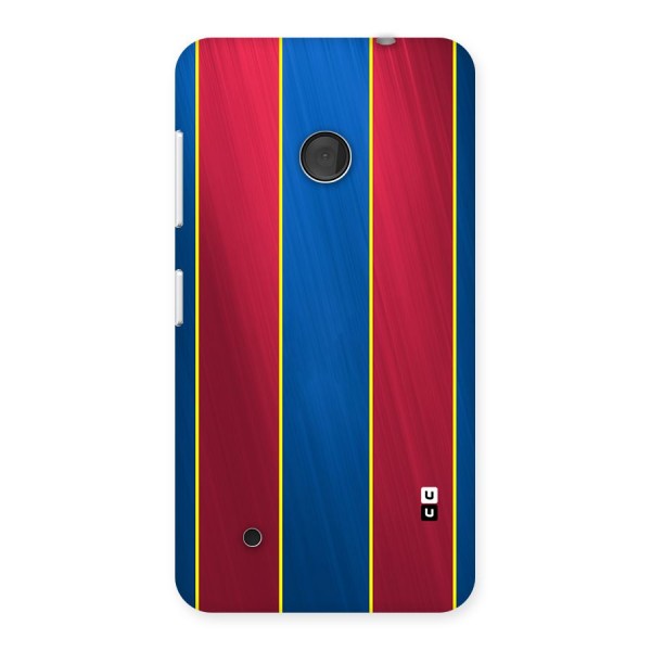 Premium Vertical Stripes Back Case for Lumia 530