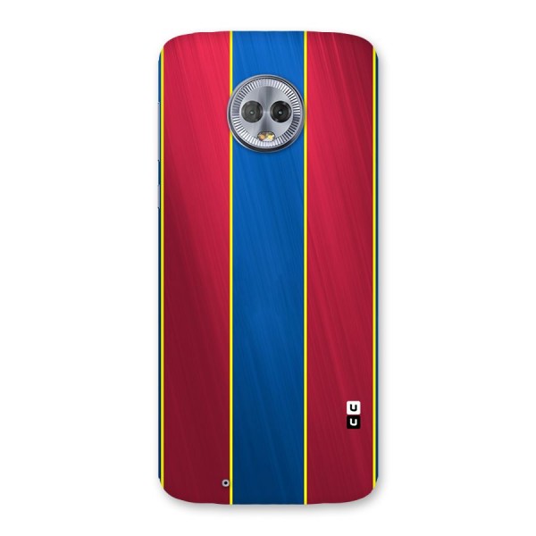 Premium Vertical Stripes Back Case for Moto G6