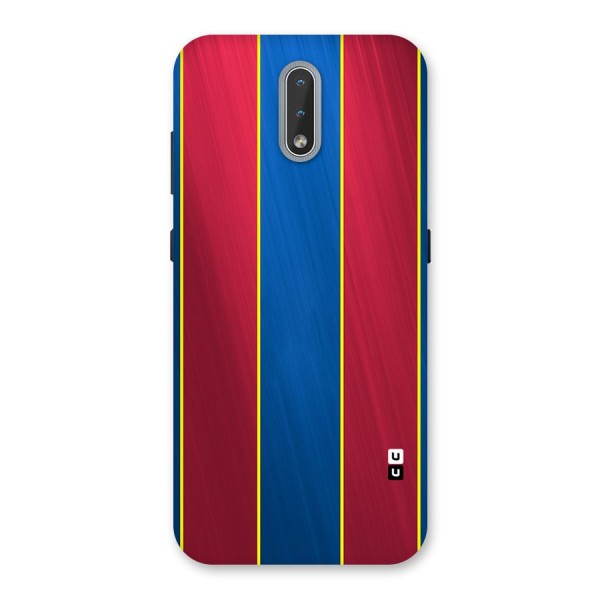 Premium Vertical Stripes Back Case for Nokia 2.3