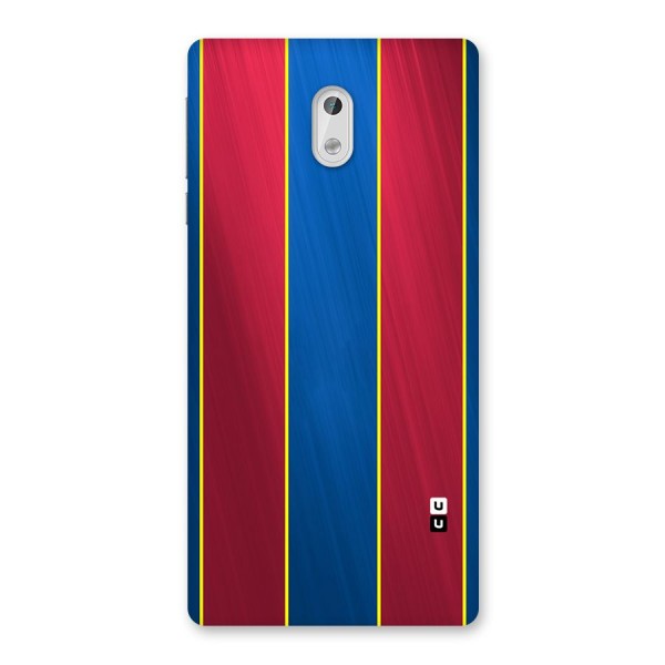 Premium Vertical Stripes Back Case for Nokia 3