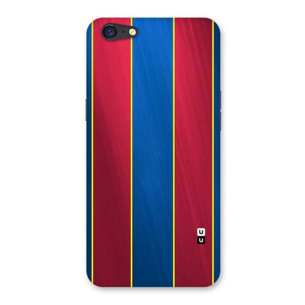 Premium Vertical Stripes Back Case for Oppo A71