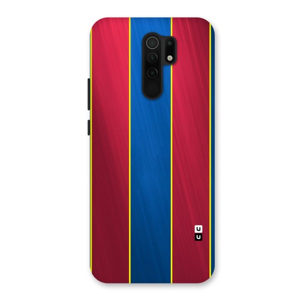 Premium Vertical Stripes Back Case for Poco M2