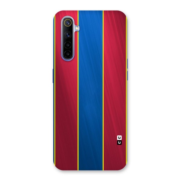 Premium Vertical Stripes Back Case for Realme 6