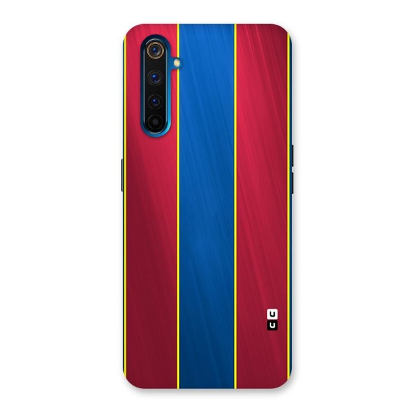 Premium Vertical Stripes Back Case for Realme 6 Pro