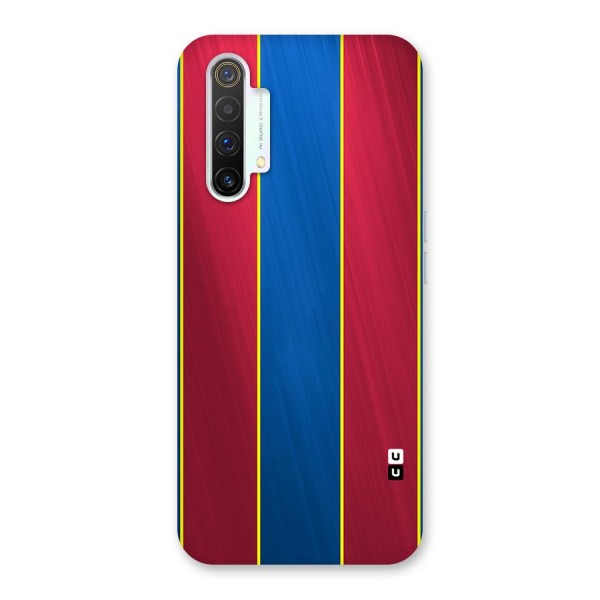 Premium Vertical Stripes Back Case for Realme X3