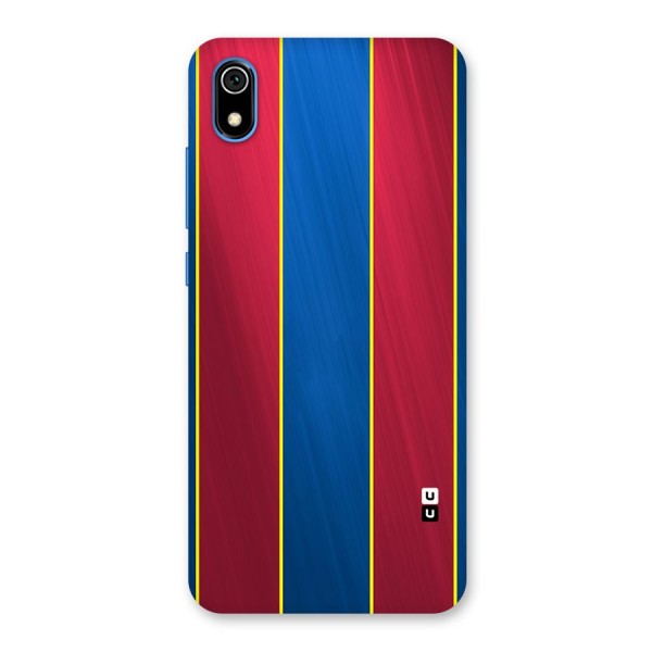 Premium Vertical Stripes Back Case for Redmi 7A