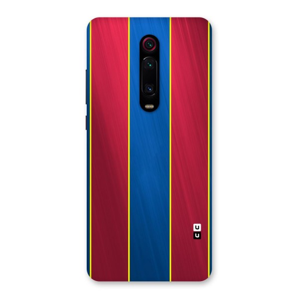 Premium Vertical Stripes Back Case for Redmi K20 Pro